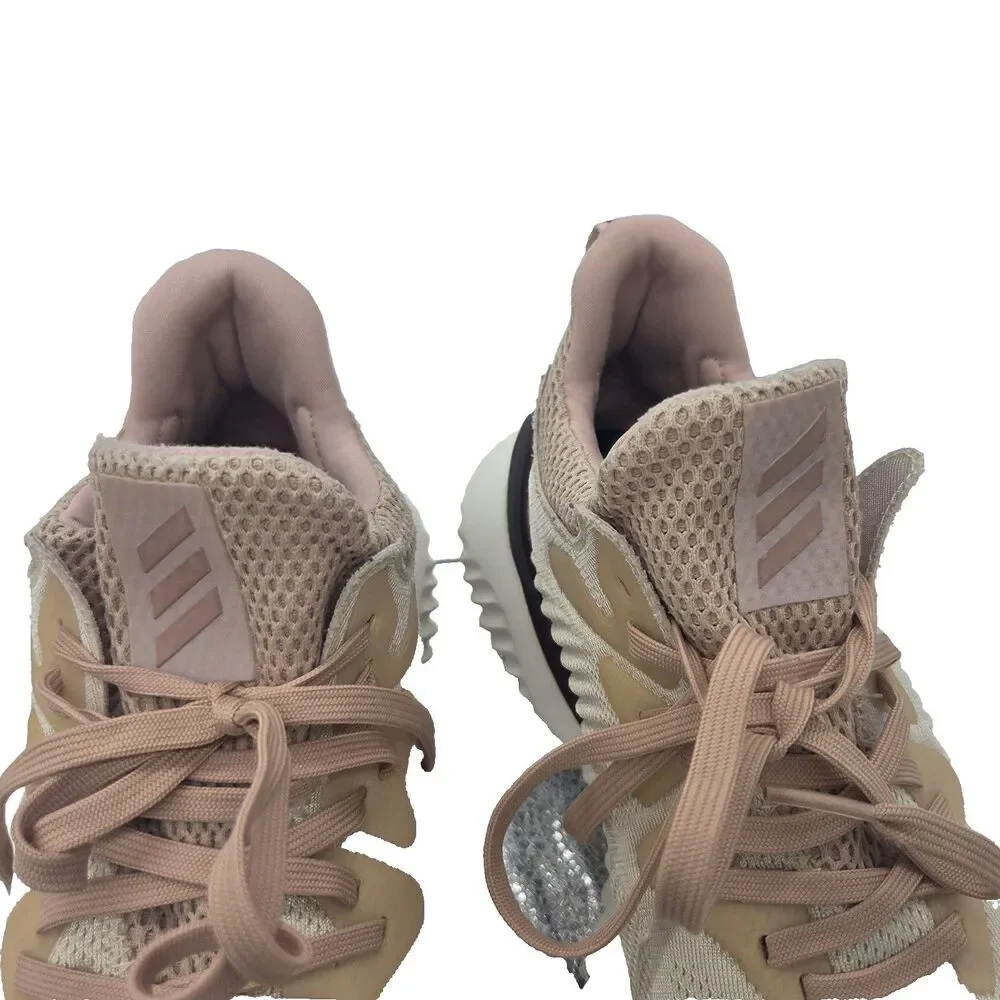 Adidas Alphabounce Ash Pearl Running Shoes Womens Athletic Sneakers 9.5